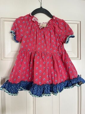 Matilda Jane apple print top